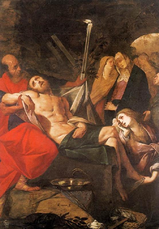 CRESPI, Giovanni Battista Entombment of Christ dfg